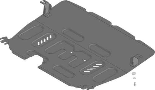 Защита стальная 2 мм двигателя и кпп для Livan X6 Pro 2023- Motodor.74703