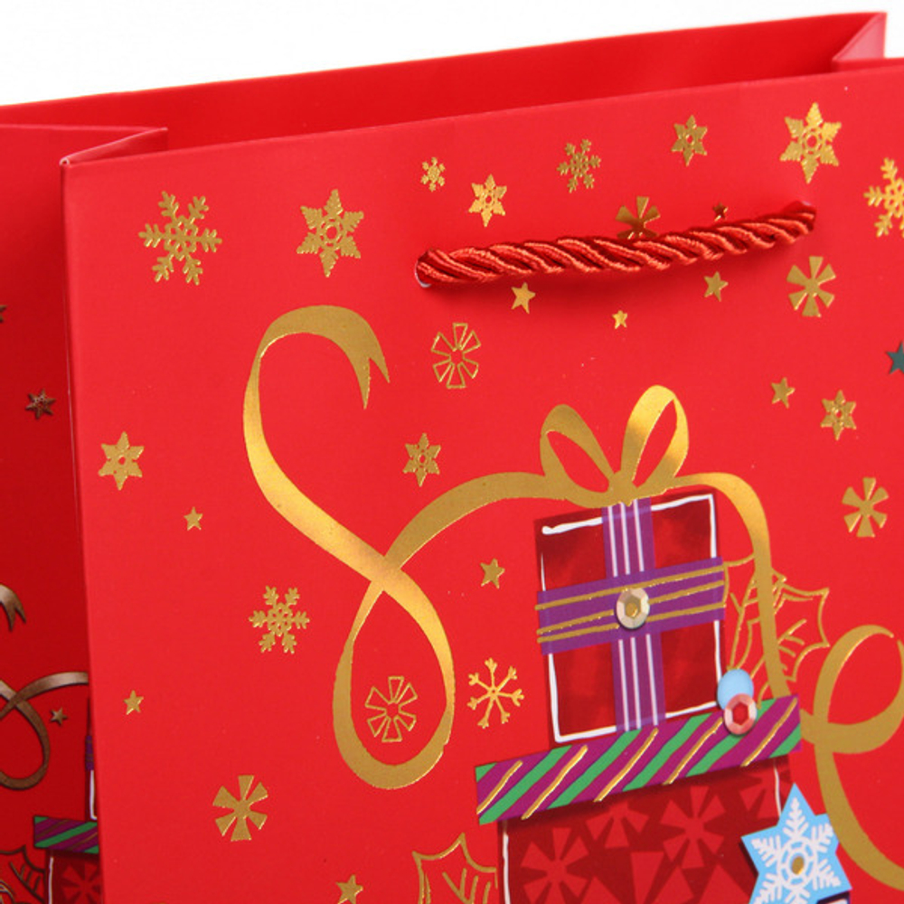 Пакет подарочный «Волшебный год» 18*23*8 см, микс