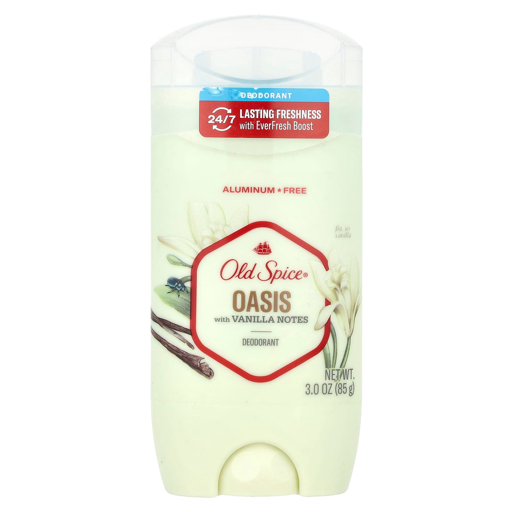 Old Spice, Oasis дезодорант, ваниль, 85 г (3 унции)
