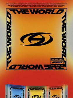 Альбом ATEEZ - THE WORLD EP.1 : MOVEMENT 3 Version SET