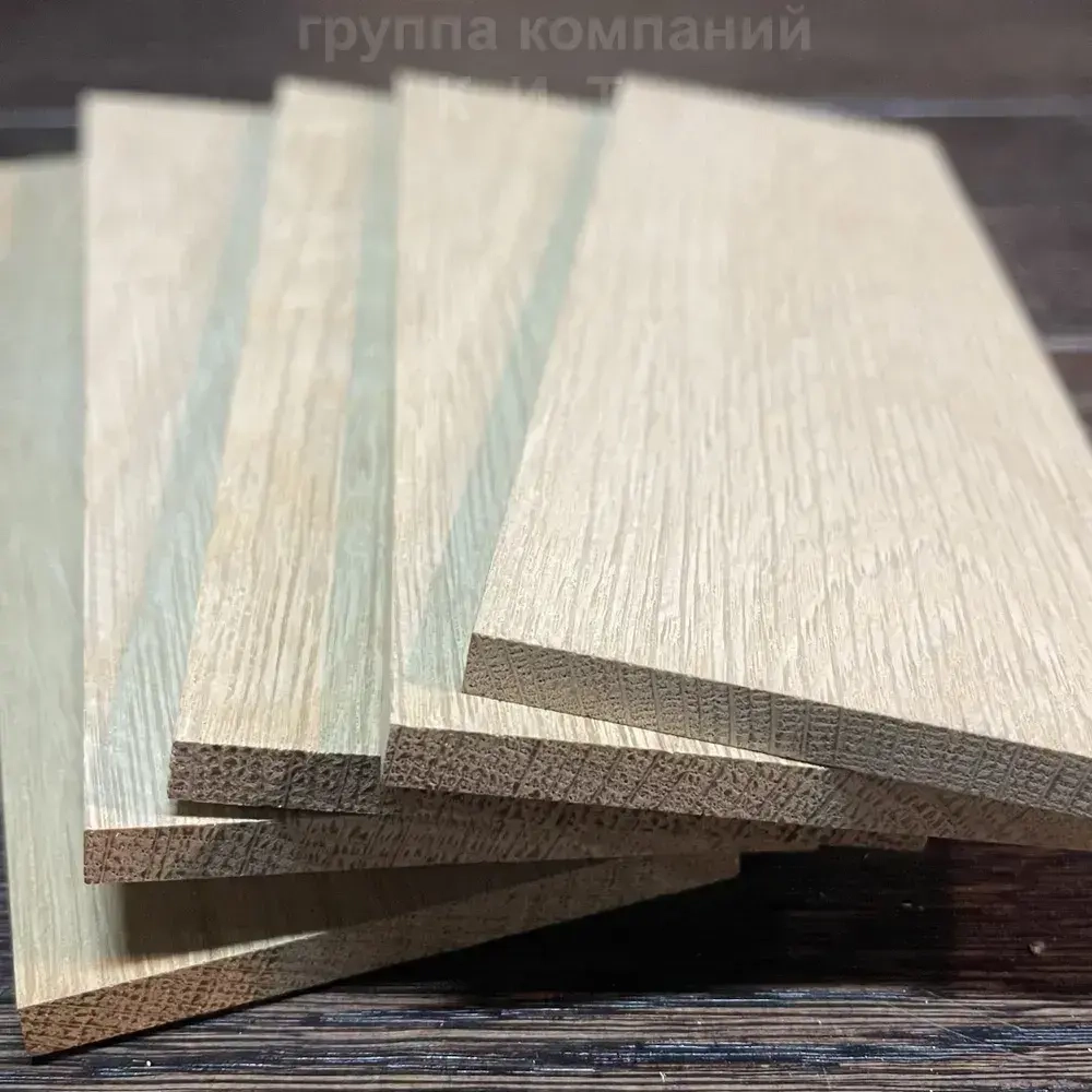 шпон (ламель) дуб 7х60х500 мм. Заготовка для творчества, хобби, поделок, мебели.