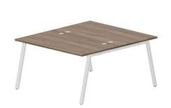 Составной стол Arena на 2 рабочих места 1380х1566х750мм (4 громмета)