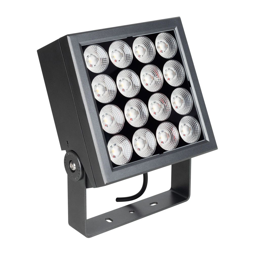 Светильник ALT-BLOCK-S220x220-50W Warm3000 (GR, 36 deg, 230V) (Arlight, IP66 Металл, 3 года) 054757