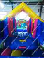 Детский надувной батут "Цирковой слоник"