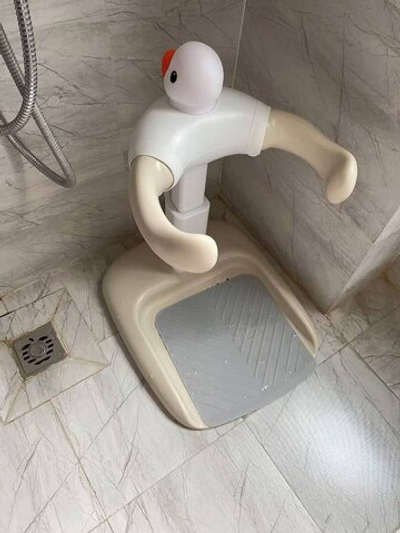 Детская подставка для купания "Duck Bathing Statio