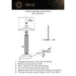 Настольная лампа Aployt Ireni APL.736.04.01