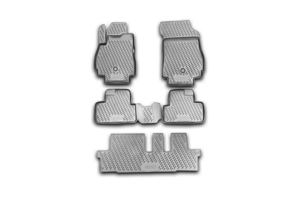 Коврики Standard, в салон CHEVROLET Orlando, 2011-  5 шт. (полиуретан, чёрные) Element.CARCHV00017