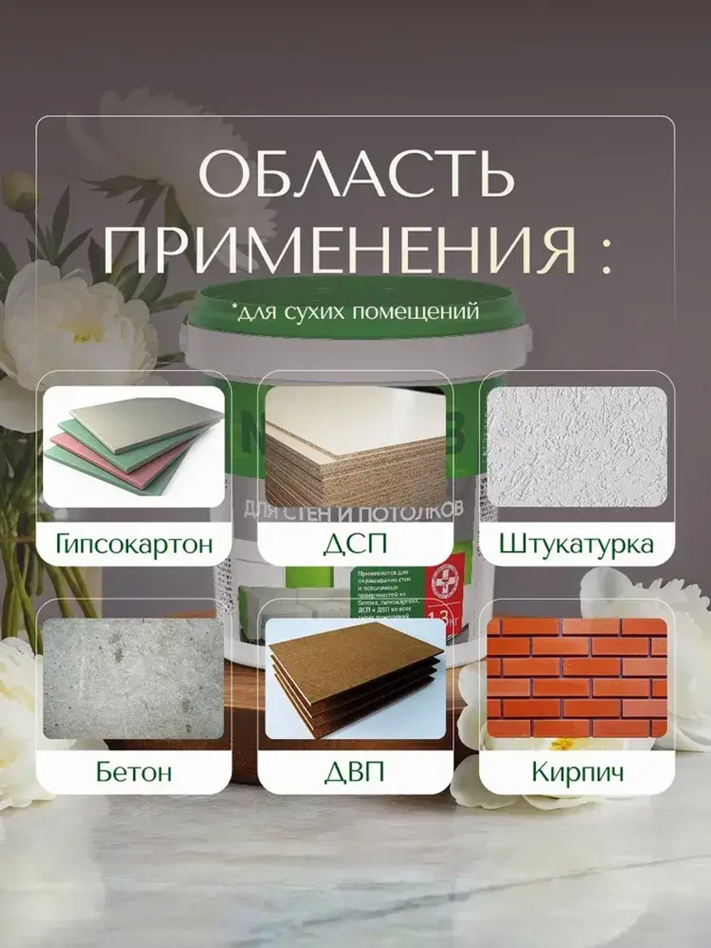 NeoLab Краска универсальная для стен и потолков 14кг