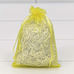 Мешочек 11х16см Органза (Желтый)