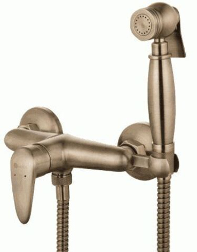 смеситель биде LEMARK Прамен настенный с гигиеническим душем LM3318B