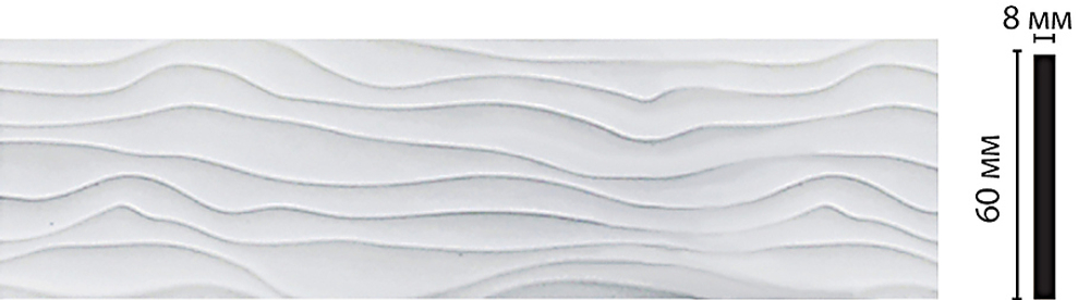 Молдинг DECOMASTER D043 (60*8*2000мм)