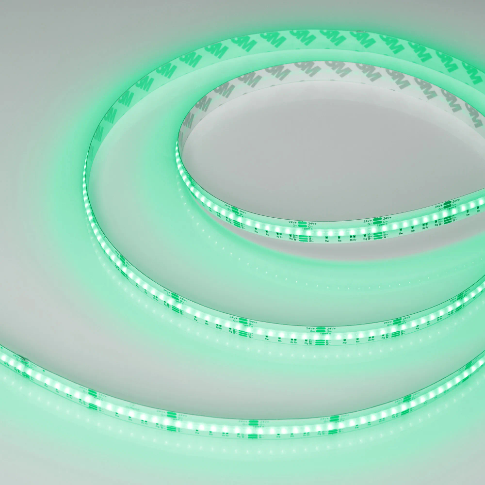 Светодиодная лента CSP-X840-12mm 24V RGBW-Warm (17.2 W/m, IP20, 5m) (Arlight, 5 лет) 046937