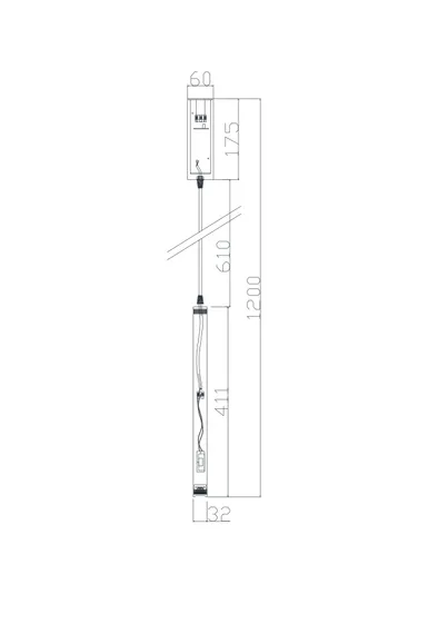 Подвесной светильник Телескоп / Telescope Freya fr5168pl-l3b