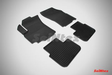 Резиновые коврики в салон Suzuki SX4 Classik (2006-2016) "Сетка"