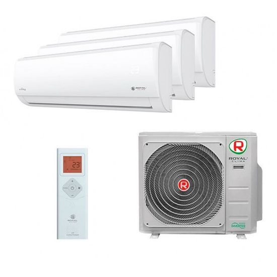 Мульти сплит система Royal Clima на 3 комнаты (35+35+35 кв.м) TRIUMPH
