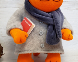 Мягкая игрушка "Культурный кот Санкт-Петербурга"