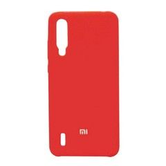 Силиконовый чехол Silicone Cover для Xiaomi Mi A3 Lite (Красный)