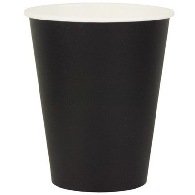 Стакан ГН 165 мл (d-70 мм) бумажный Черный (50/2000 шт.) ЛигаПак