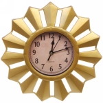 Часы настенные «Помпеи» D25см золото 8835