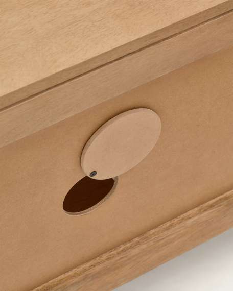 Тумба под ТВ Licia 200x55 см из дерева манго