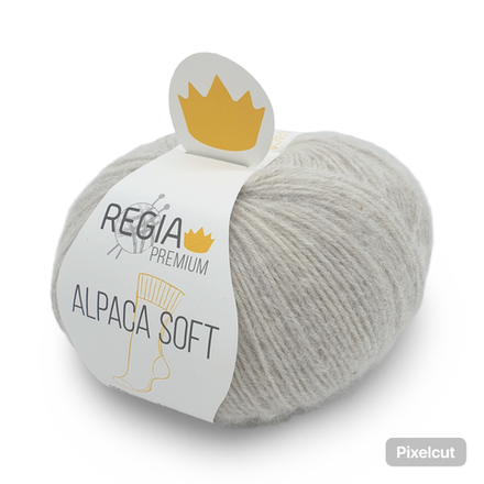 Пряжа Alpaca Soft (00002/Натуральный меланж)