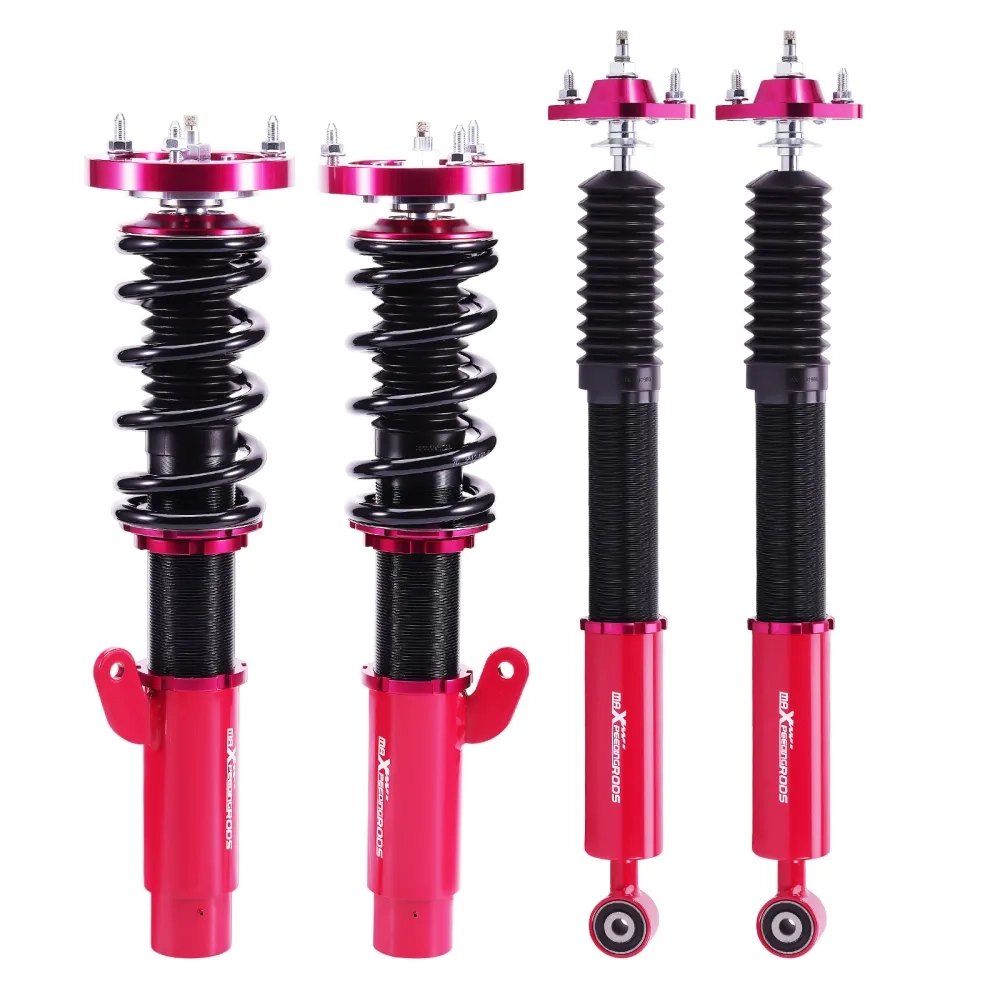 24 Ways Adjustable Coilovers Suspension Kit подходит для автомобиля BMW 3 (E46) 4-door sedan 318i; 330i; 325i; 328i; 318d; 320d; 320i,325i ;330d (02/1998-04/2005) lowering kit