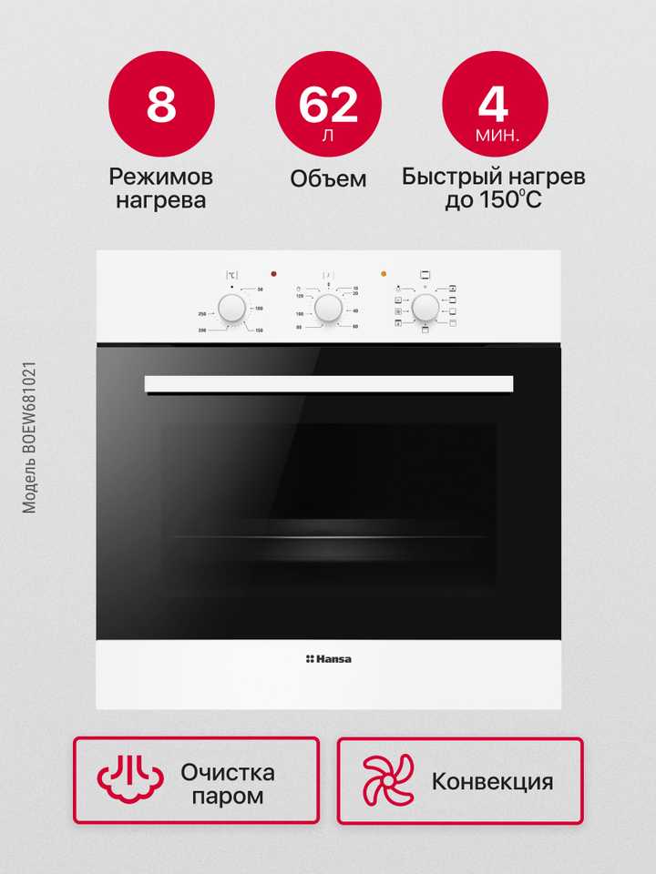Духовой шкаф Hansa BOEW681021