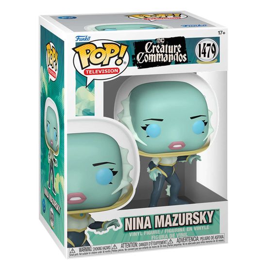 Фигурка Funko POP! TV DC Creature Commandos Dr. Nina Mazursky (1479) 81031 / Фигурка Фанко ПОП! по мотивам мультсериала "Монстры-коммандос", Нина Мазурски