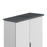 Заглушка для козырька R5TTL корпусов CQE, Г=800 мм, RAL7011