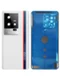 Задняя крышка для IQOO 11S белая (White) со стеклом камеры