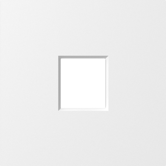 Накладка 1-я для розеток RJ45, TV, SAT,  HDMI,  матовый белый,  серия A07