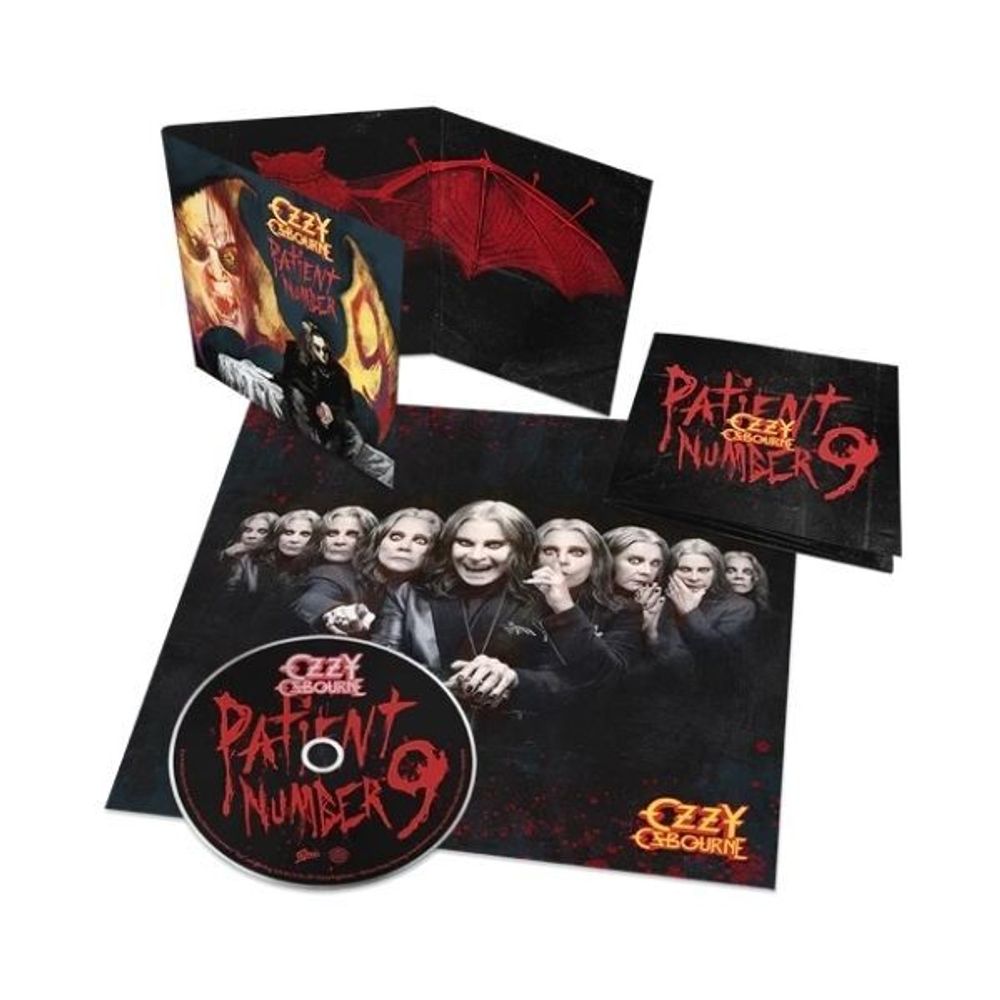 Ozzy Osbourne. Patient Number 9. Limited Edition, Oversized Softpack + Poster + Booklet (CD)