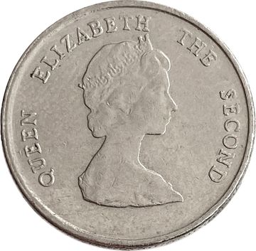 10 центов 1981-2000 Восточные Карибы