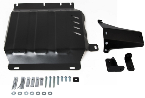 Защита РК Rival для Mercedes-Benz X-klasse (V - 3.0D) 4WD 2017-н.в./Nissan Navara D40 (V - 2.5D) 2004-2010/Nissan Navara D40 рестайлинг (V - 2.5D; 3.0D) 2010-2015/Nissan Pathfinder R51 (V - 2.5D; 4.0) 2004-2010/Nissan Pathfinder R51 рестайлинг (V - 2.5D; 3.0D; 4.0) 2010-2014 (устанавл-ся совместно с 2111.4166.2.3), сталь 3 мм, 2 части , с крепежом, штампованная, 2111.4167.1.3