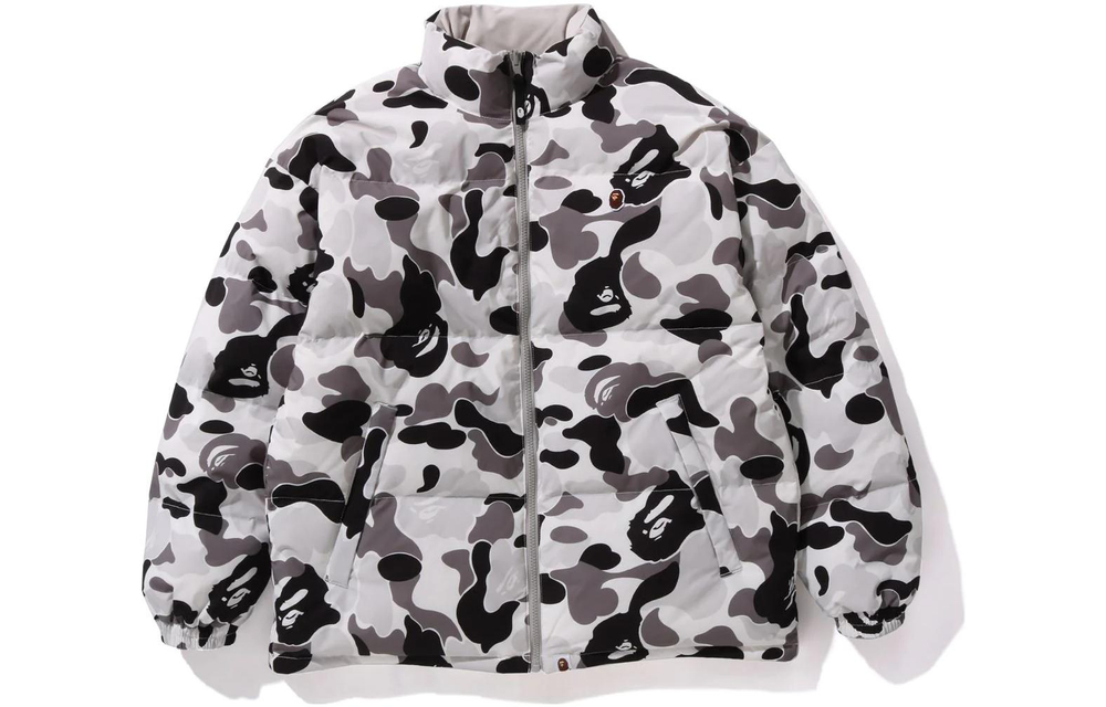 A Bathing Ape Abc Camo Reversible Down Куртка белый