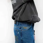 Джинсы Dissident Trademark синие