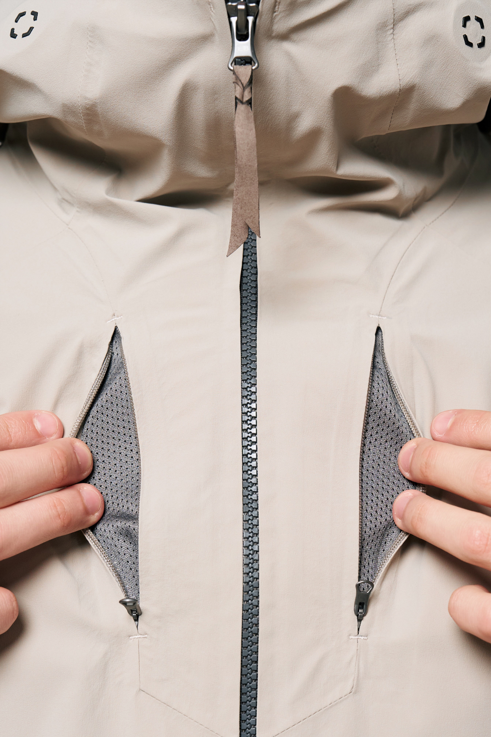 Куртка Nothomme Blue Monte Loongscale 2.0 "Snow Lotus Gray"