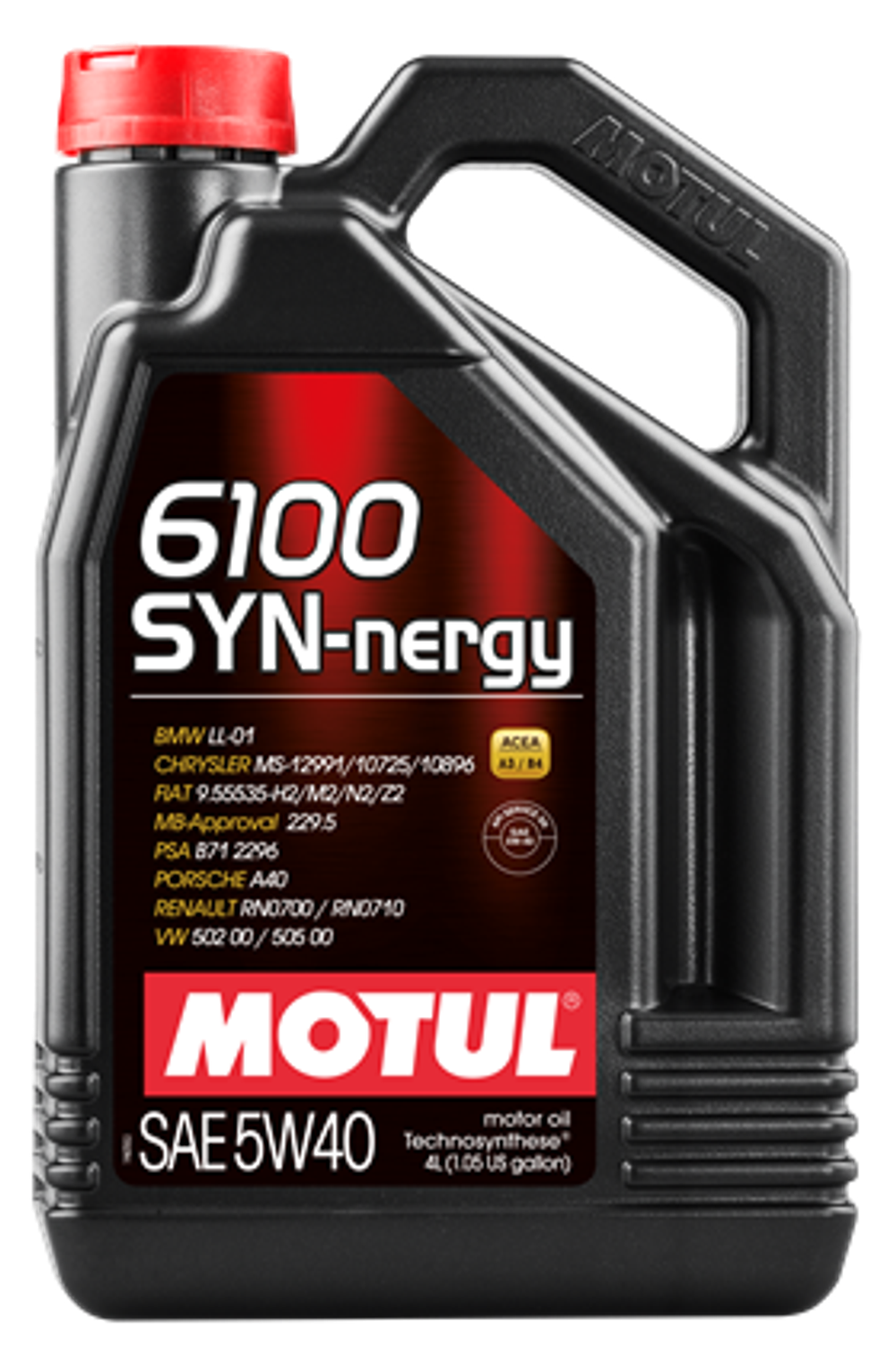 MOTUL 6100 SYN-NERGY 5W40 (4л) VN Technosynthese моторное масло