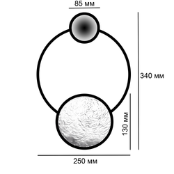 Настенный Светильник Shield B By Imperiumloft
