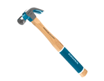 Молоток-гвоздодер, 200 г, угол 45, магнит, обрезиненная рукоятка American hickory GROSS 10414