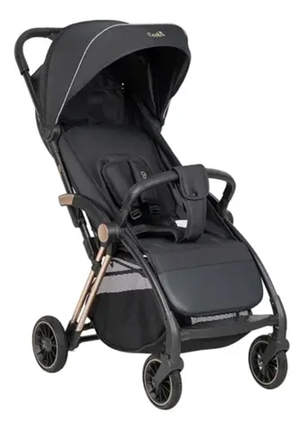 Коляска детская прогулочная COSTA Rio (Black gold/Черное золото CR-1)