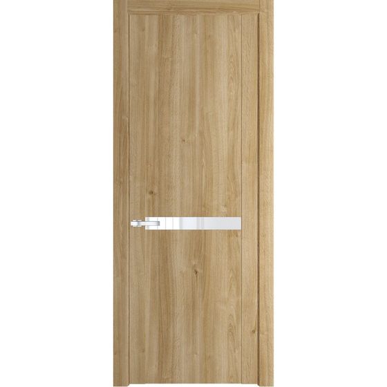 Межкомнатная дверь Profil Doors 1.4N дуб карамель стекло лак классик