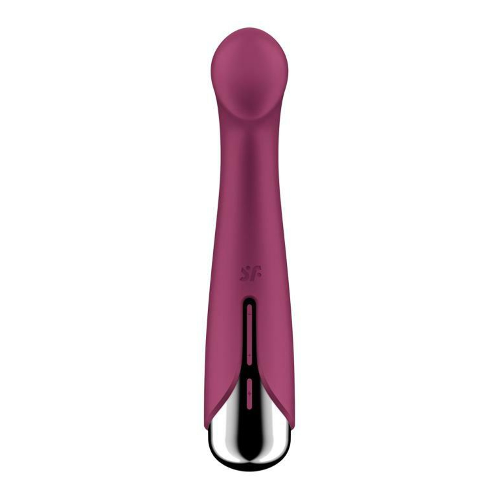 Сливовый вибратор для G-точки Spinning G-Spot 1 - 17 см. (Цвет: сливовый)