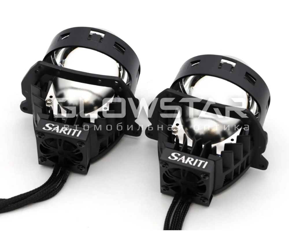 Билед модули Sariti S5 3.0 дюйма, 2 чипа, 5500К, 12V, 45W/55W, крепление 3R (комплект, 2шт)