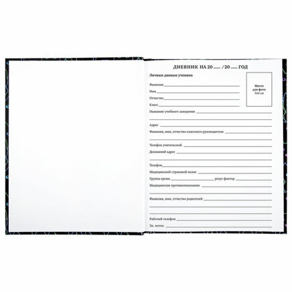 Дневник 1-11 класс 40 л., твердый, BRAUBERG, глянцевая ламинация, "Kitty", 106376