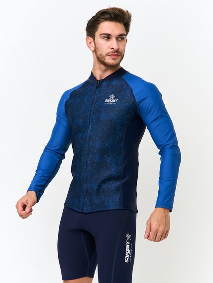 Куртка неопреновая Sargan Sport 1061BL 2 мм синяя