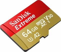 Карта памяти MicroSD 64Гб SanDisk Extreme