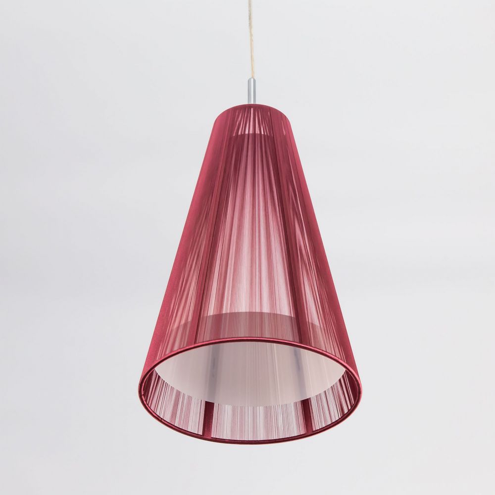 Citilux LOUIS CL936002 Подвесной светильник с абажуром Бордовый