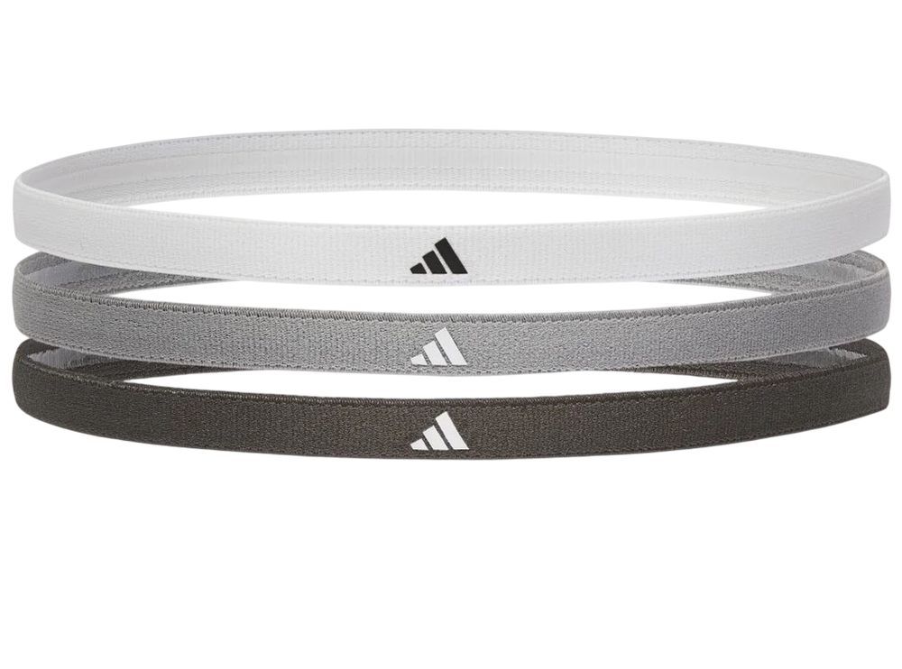 Повязка на голову Adidas Hairband 3P - black/white/grey