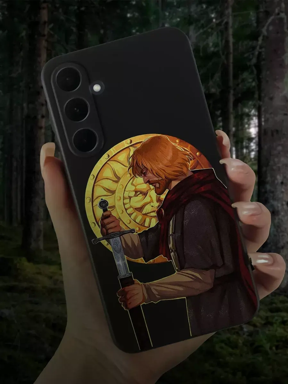 Чехол на Samsung A35 с принтом